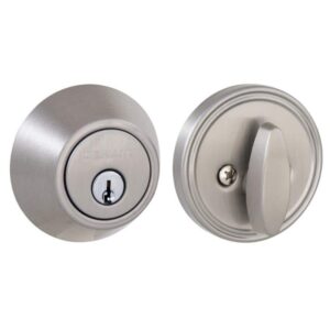 Defiant Satin Nickel Single Cylinder Deadbolt