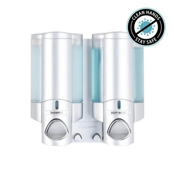 Better Living Aviva 2 Dispenser in Satin Silver