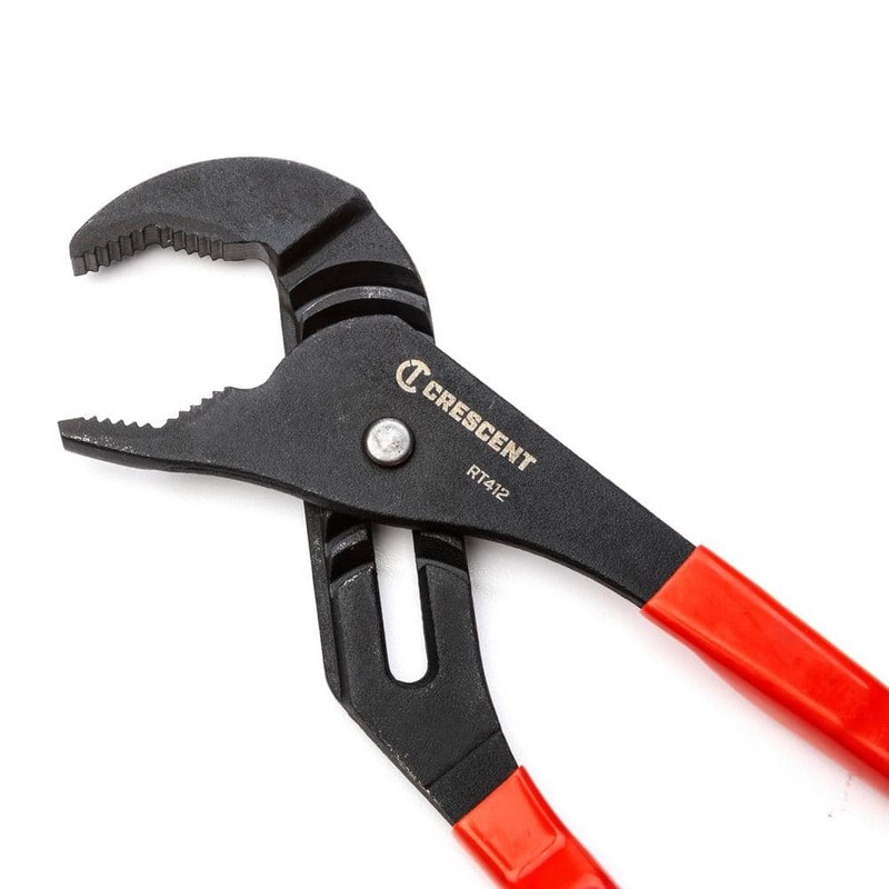 Crescent 12 in. V- Jaw Black Oxide Tongue and Groove Pliers with Dipped Grips - Image 2
