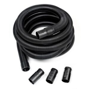 RIDGID LA2522 2-1/2" x 20 ft Dual-Flex Locking Vacuum Hose Kit Wet Dry Shop Vac