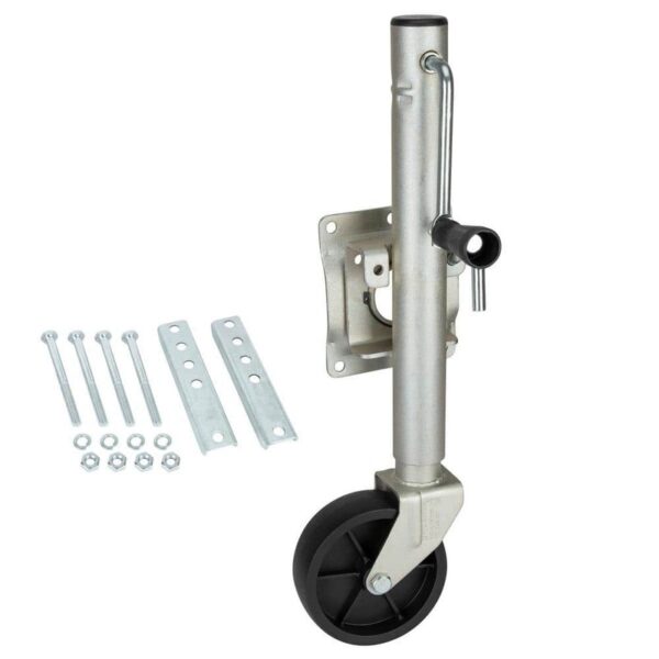 TowSmart 1,000 lbs. Capacity 10 in. Lift Side Wind Swing Down MISSING WHEEL