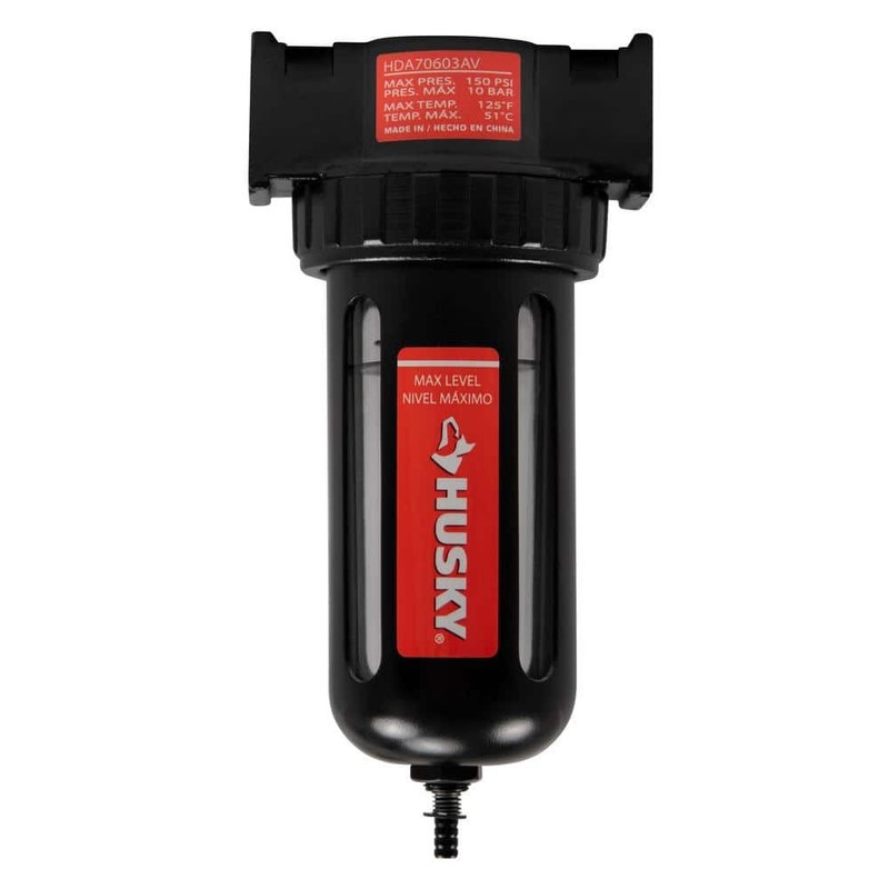 Husky 3/8 in. Standard Poly Bowl Filter