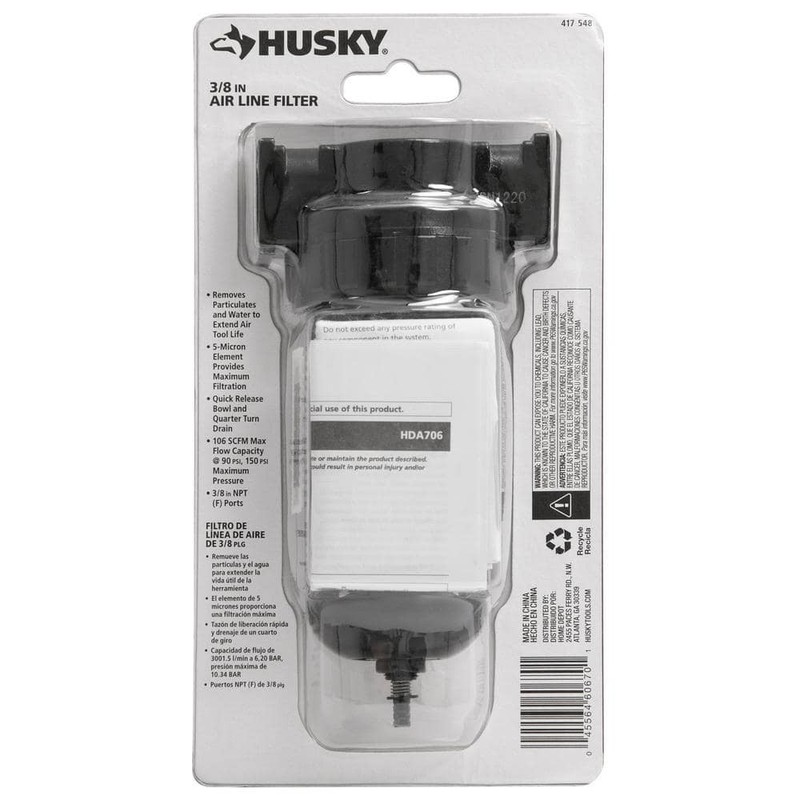 Husky 3/8 in. Standard Poly Bowl Filter - Image 10