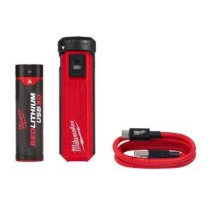 Milwaukee REDLITHIUM USB Charger and Portable Power Source Kit