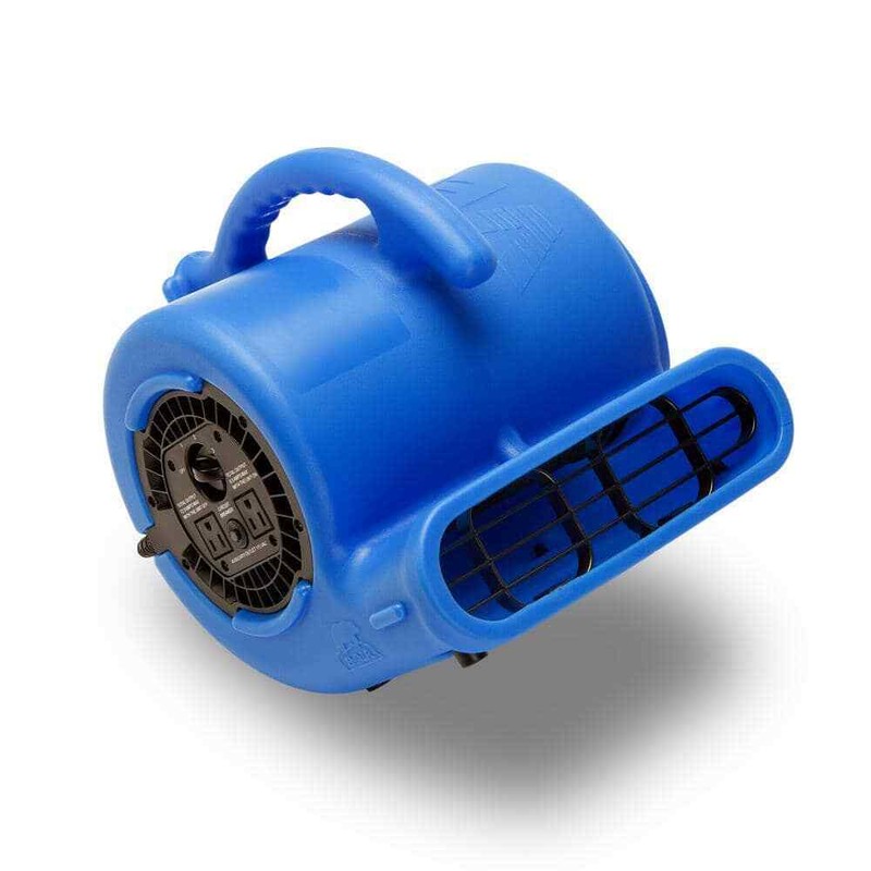 B-Air 1/4 HP Air Mover Blower Fan Blue for Carpet Dryer Floor Water Damage - Image 8