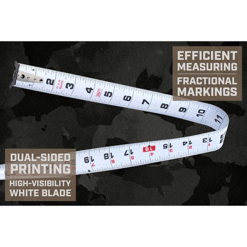 SPEC OPS 35 ft. Elite Series Tape Measure, 1 1/4 in. Blade, Military-Grade Case - Image 4
