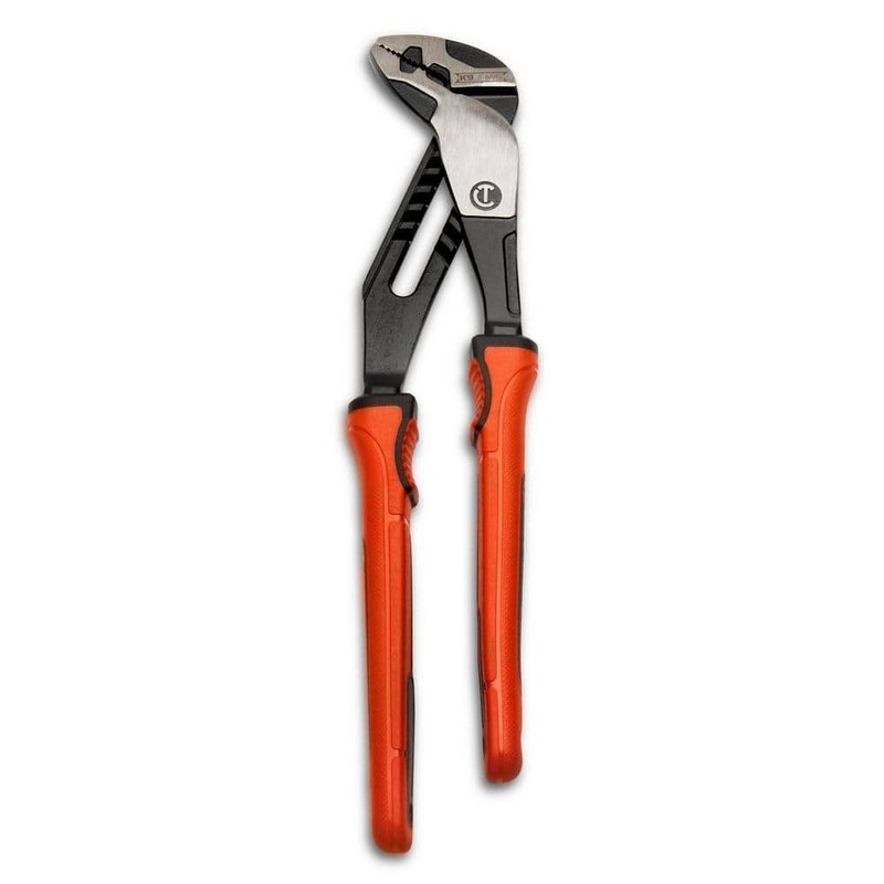 Crescent 10 in. Z2 K9 Straight Jaw Tongue Groove Pliers Dual Material Handle