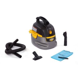 Stinger 2.5 Gal. 1.75 HP Wet Dry Vacuum with Filter Bag, Hose, Nozzles HD2025