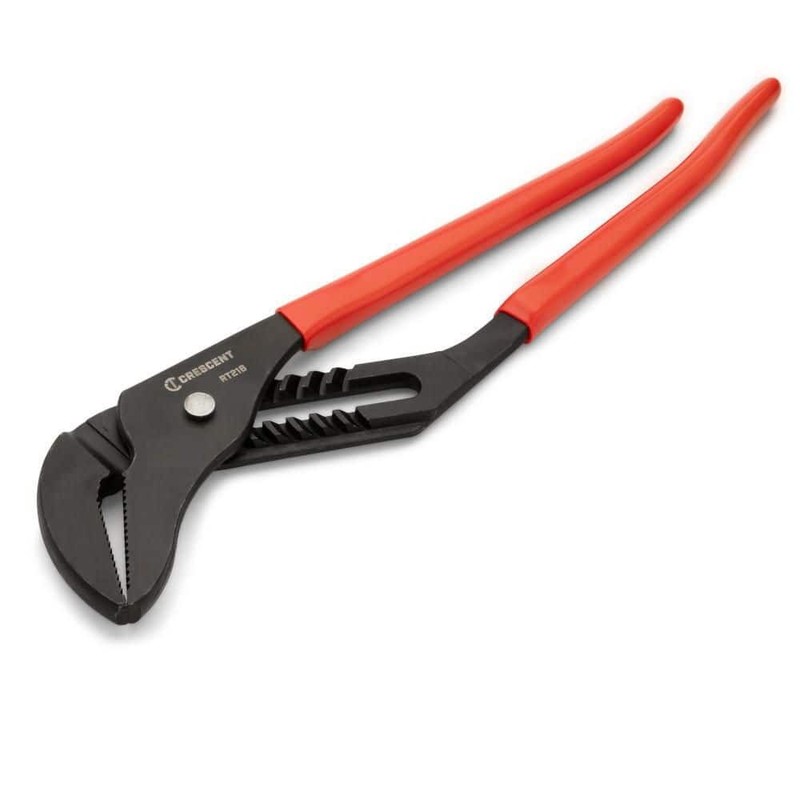 Crescent 16" Straight Jaw Black Oxide Tongue & Groove Pliers Dipped Grips - Image 6