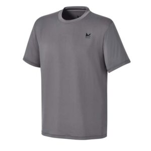Mission Unisex Short Sleeve Performance Shirt Charcoal-Large