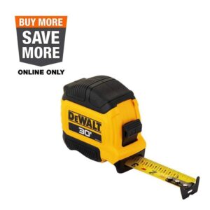 DEWALT 30 ft. x 1-1/8 in. Tape Measure with Finger Brake