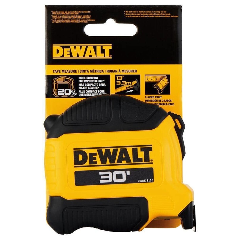 DEWALT 30 ft. x 1-1/8 in. Tape Measure with Finger Brake - Image 4