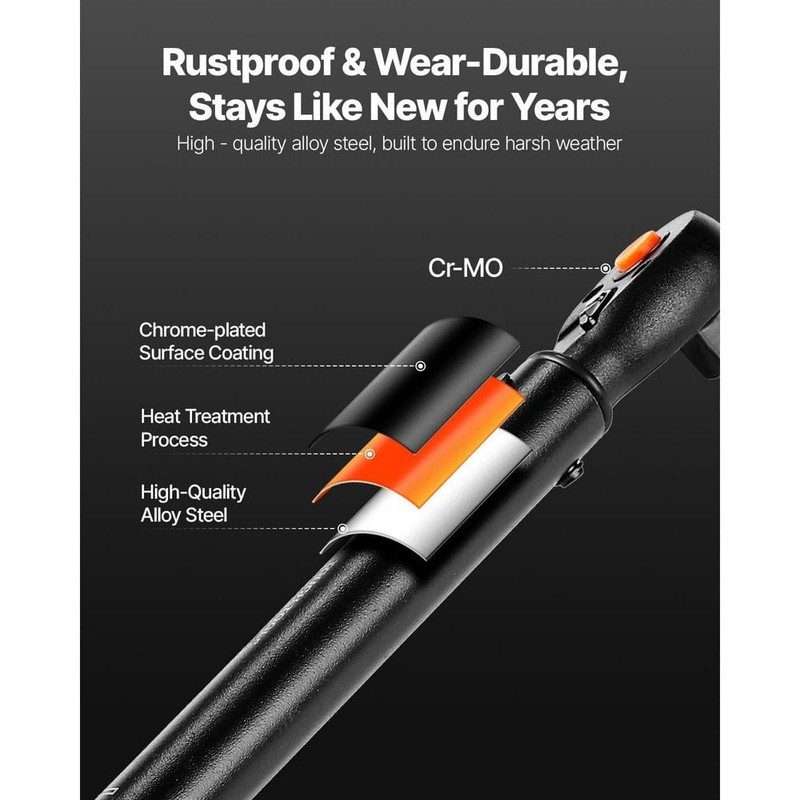 SKYSHALO 3/8 in. Click Torque Wrench, 10-100 lbf-ft., 3% Precision, Steel Top - Image 2