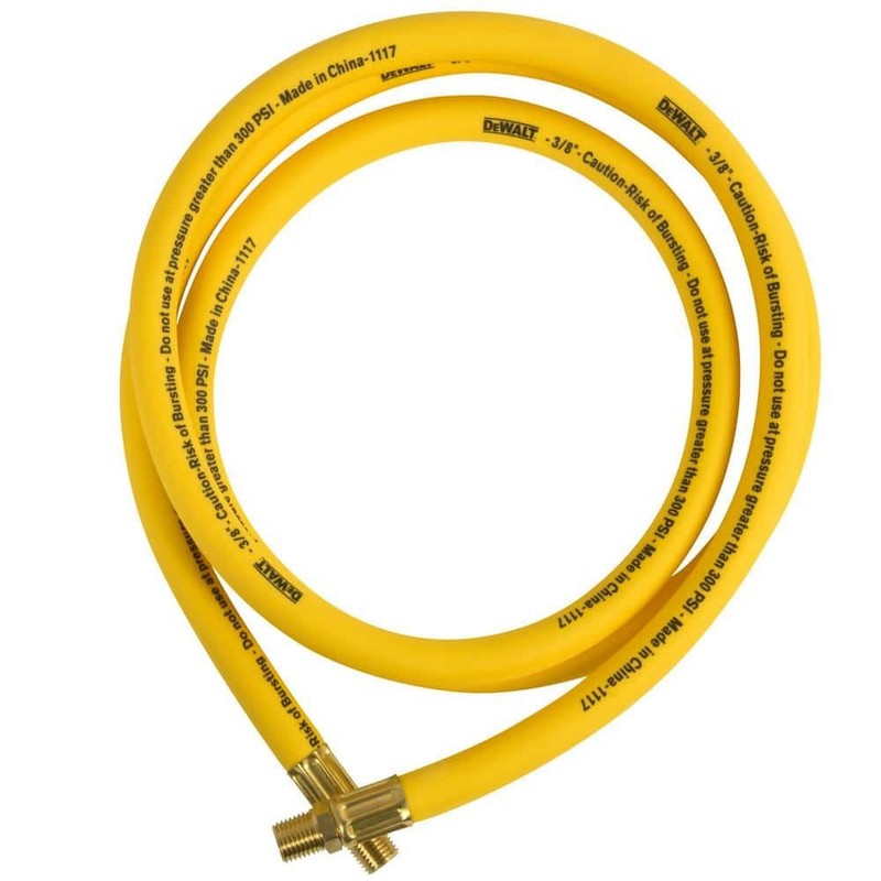 DEWALT 3/8 in. x 6 ft. Premium Hybrid Lead-in Hose - Image 2