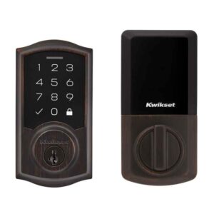 Kwikset SmartCode 270 Traditional Venetian Bronze Touchpad Single Cylinder