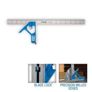 Empire 16 in. True Blue Combination Square