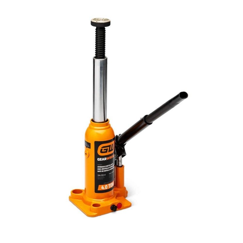 GEARWRENCH 4-Ton Hydraulic Bottle Jack with Handle Storage - Image 3