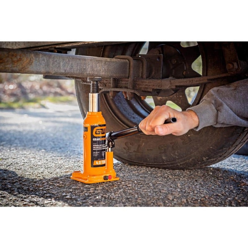 GEARWRENCH 4-Ton Hydraulic Bottle Jack with Handle Storage - Image 16