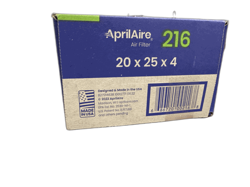 AprilAire 216 MERV 16 Air Filter 20x25x4 Pleated Fit 1210 1620 2210 2216 4200 - Image 15