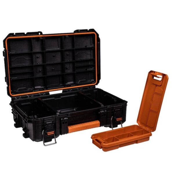RIDGID Pro Gear System Gen 2.0 Stackable Compact Power Tool Box, Durable
