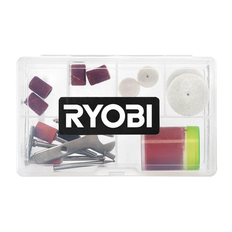 RYOBI USB Lithium Rotary Tool Kit with 2.0 Ah USB Lithium Battery&Charging Cable - Image 8