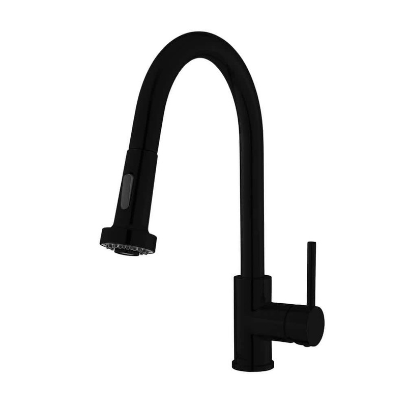 Swiss Madison Nouvet Pull Down Kitchen Faucet Matte Black - Image 9