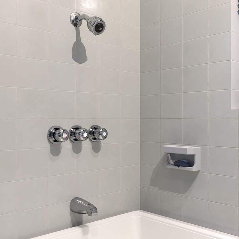 KEENEY Belanger 3-Handle 2-Spray Tub Shower Faucet Polished Chrome - Image 4