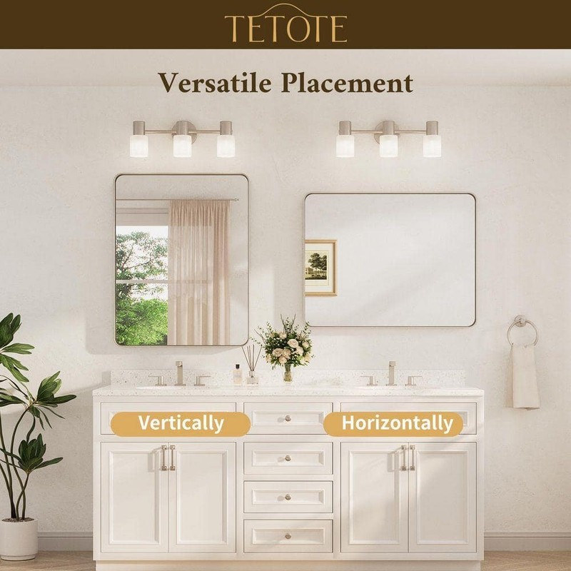 KeonJinn 24x36 Modern Rectangular Brushed Nickel Aluminum Framed Mirror - Image 7