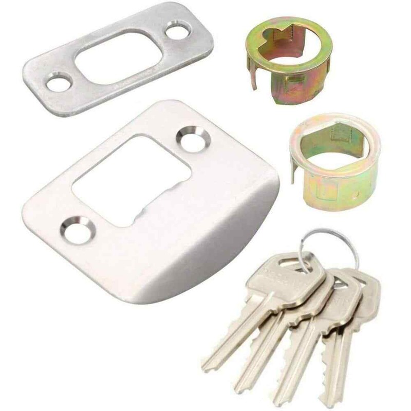 Defiant Naples Satin Nickel Combo Pack with Single Cylinder Deadbolt - Image 8
