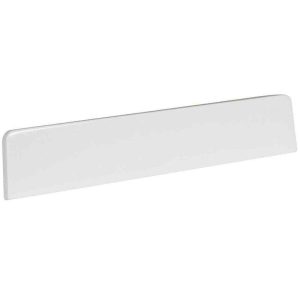Glacier Bay 21 in. W Cultured Marble Vanity Sidesplash in White