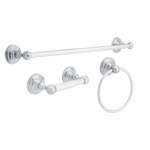 Delta Greenwich 3 -Piece Bath Hardware Set with Mounting Hardware in Chrome
