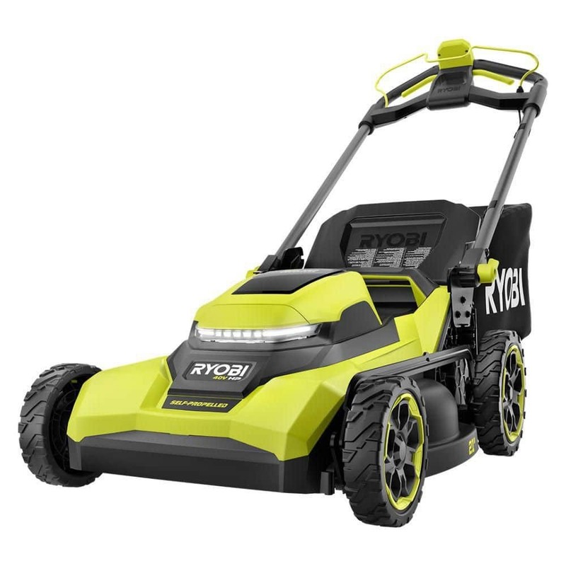 RYOBI 40V HP Brushless 21" Cordless Self-Propelled Lawn Mower Tool Only - Image 14