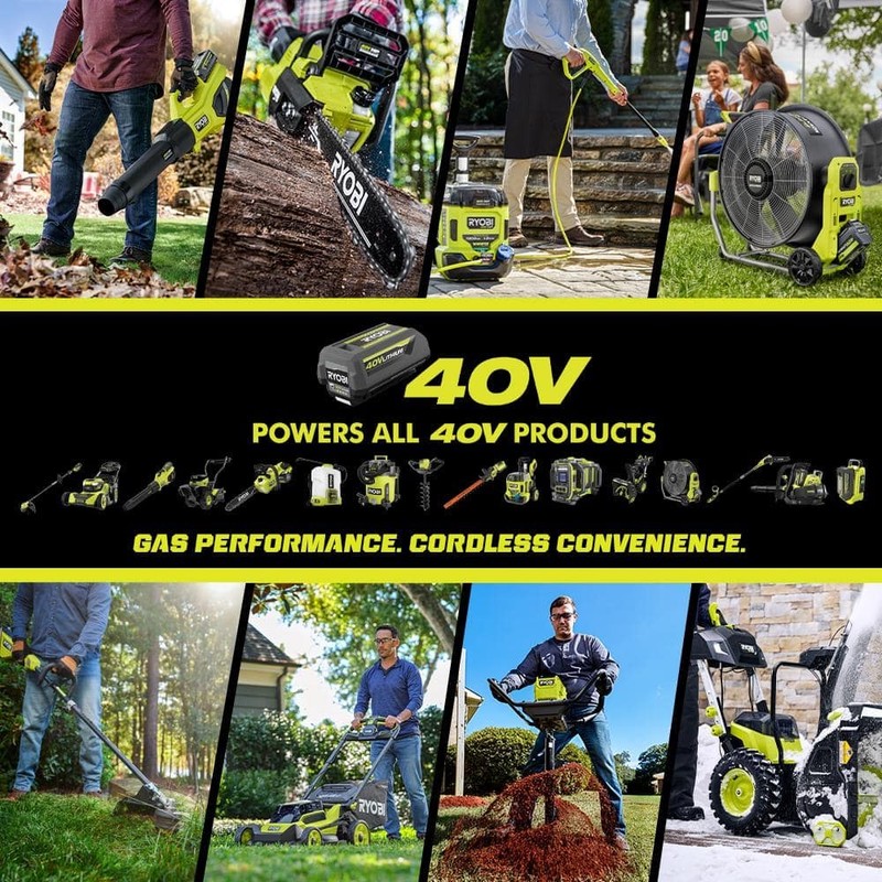 RYOBI 40V HP Brushless 21" Cordless Self-Propelled Lawn Mower Tool Only - Image 15