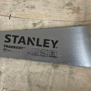 Stanley Trade Cut 20 in. Tooth Saw