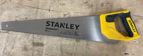 Stanley Trade Cut 20 in. Tooth Saw