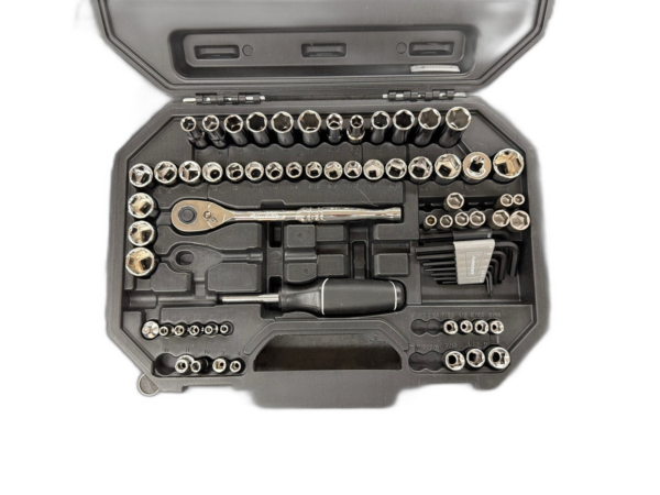 Husky 94-Piece Mechanics Tool Set SAE/Metric 1/4" & 3/8" Drive with Case MISSING