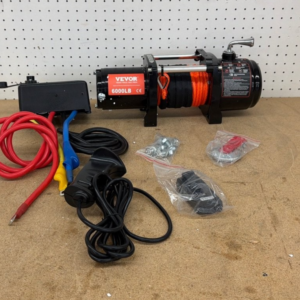 SKYSHALO Electric Winch, 6000 lbs., 12V DC Truck Winch ""MISSING""
