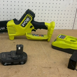 RYOBI ONE+ HP 18V Brushless 8 in. Cordless Mini Chainsaw with 2.0 Ah Battery