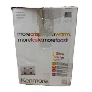 Kenmore 138506 4-SlIce Stainless-Steel Toaster with Dual Controls