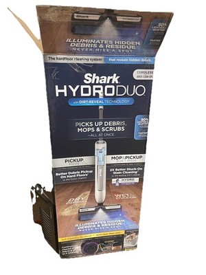 Shark HydroDuo Cordless Wet Dry Stick Vacuum HEPA Hard Floor Mop Scrub Metallic - Image 5