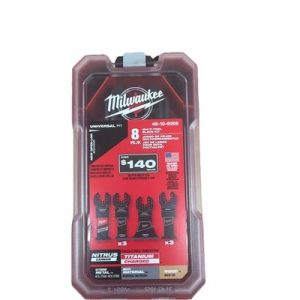 Milwaukee Universal Fit 8 Piece Multi Tool Blades (49-10-9208)