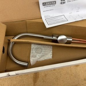 Delta Trinsic Contemporary Bar Faucet in Arctic Stainless, 1959LF-AR