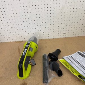 RYOBI ONE+ 18V Cordless Wet/Dry Hand Vacuum (Tool Only) MISSING 1 PIECE