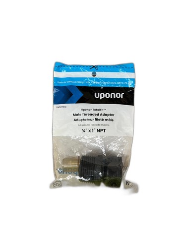 Uponor 3/4 in. Push-to-Connect x 1 in. NPT Engineered Polymer Adapter - Image 7