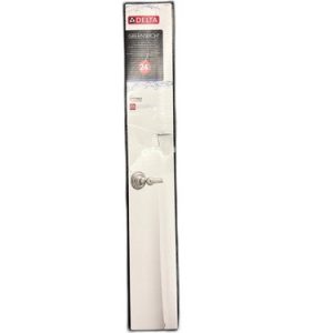 Delta Greenwich 24 in. Wall Mounted Towel Bar in SpotShield Brushed Nickel
