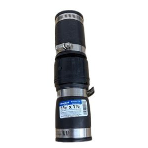 Fernco 1-1/2 in. x 1-1/2 in. DWV Flexible PVC Coupling