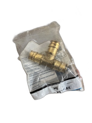 Apollo 3/4 in. Brass PEX-A Barb Tee Fitting - Image 7