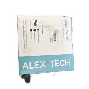 Alex Tech 1 in. 10 ft. Cable Management Sleeve Cord Organizer Black