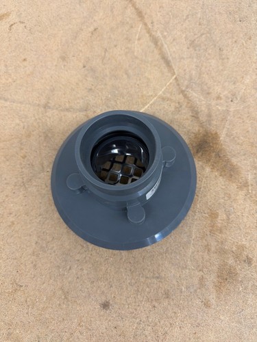 Oatey Round Gray PVC Shower Drain 4-3/16" Round Chrome Cover - Image 3