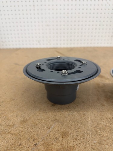 Oatey Round Gray PVC Shower Drain 4-3/16" Round Chrome Cover - Image 5